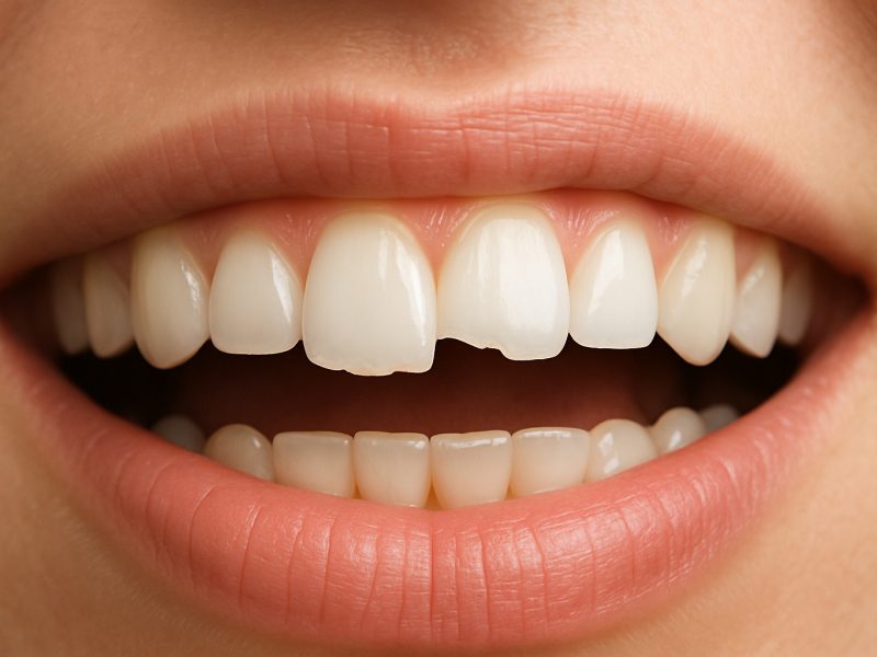 Fractured Front Teeth