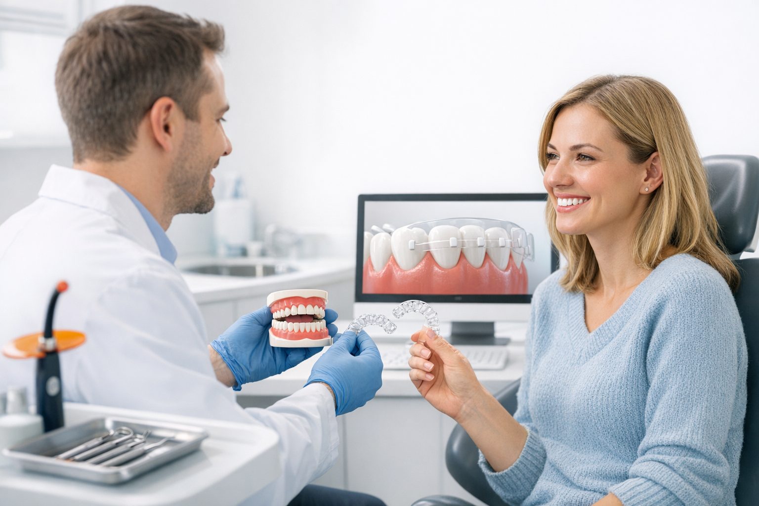 Invisalign attachments