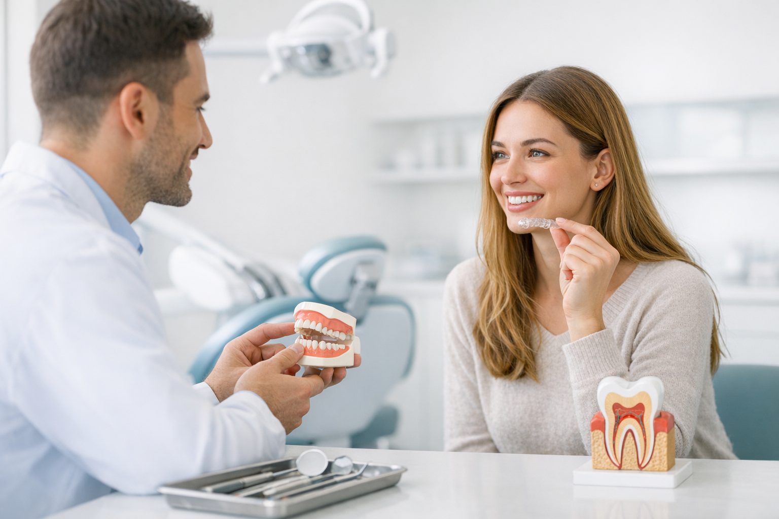 Invisalign eating