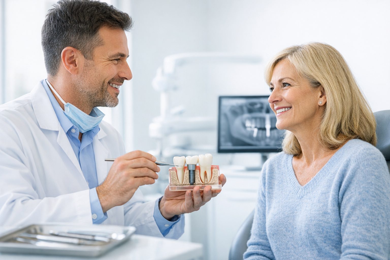 Dental implants check ups