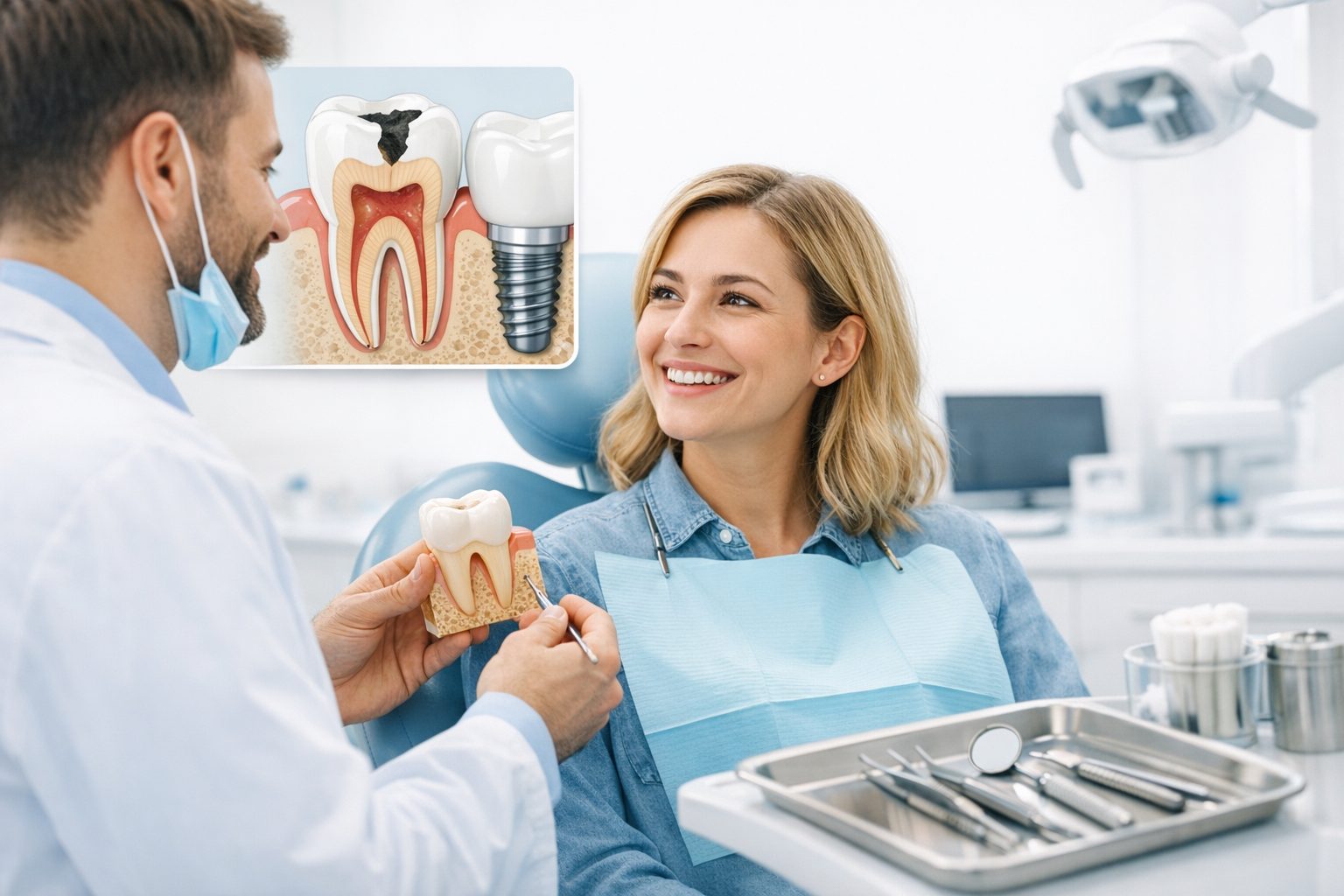 Lost filling emergency dentist