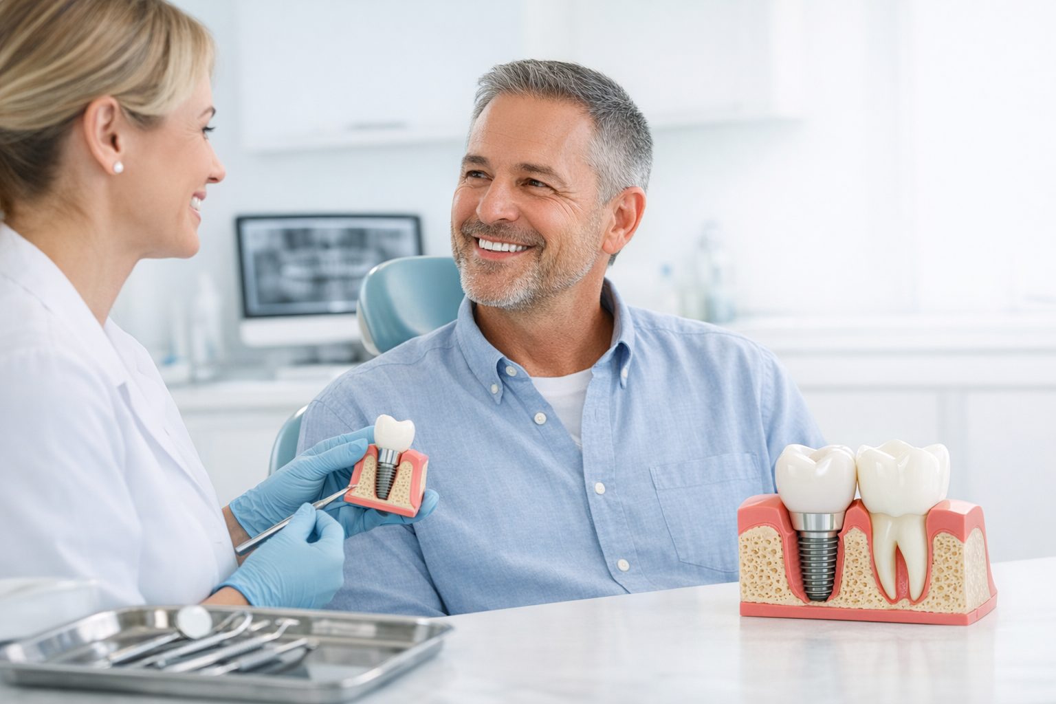 Dental implants diabetes
