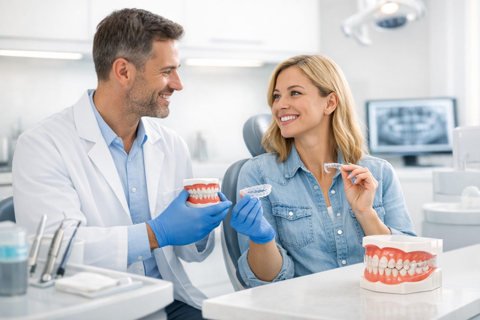Invisalign cleaning
