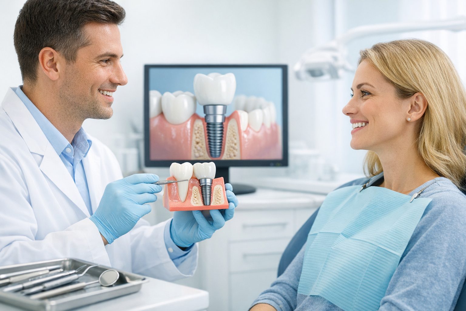 Implant infection recovery